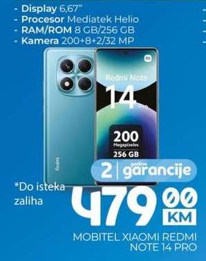 Mobitel Xiaomi Redmi Note 14 PRO