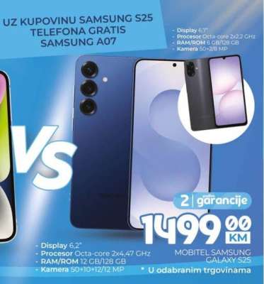 Mobitel Samsung Galaxy S25