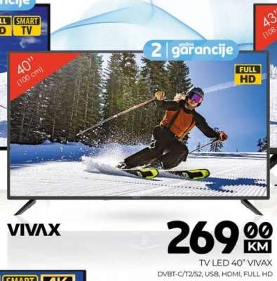 TV LED 40" VIVAX