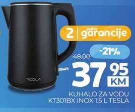 KUHALO ZA VODU KT301BX INOX 1.5 L TESLA