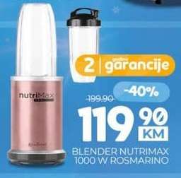 BLENDER NUTRIMAX 1000 W ROSMARINO