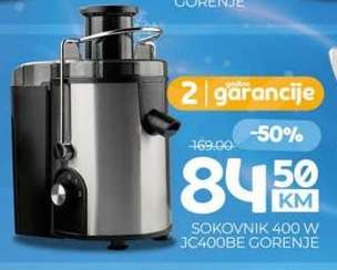 Sokovnik 400 W JC400BE Gorenje
