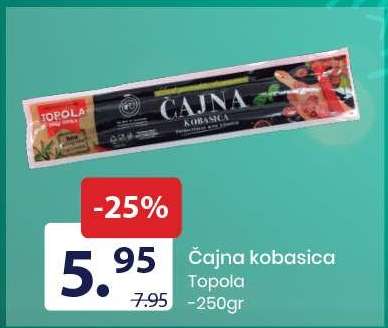Čajna kobasica