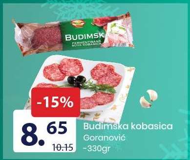 Budimska kobasica Goranović