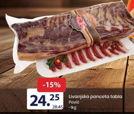 Livanjska panceta tabla