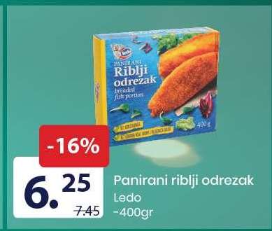 Panirani riblji odrezak