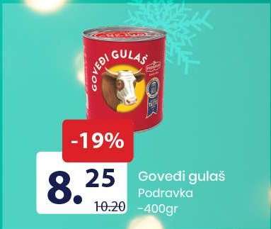 Goveđi gulaš Podravka