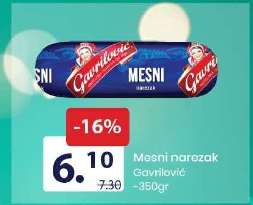 Mesni narezak Gavrilović