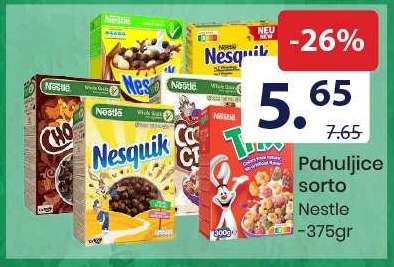 Pahuljice sorto Nestle