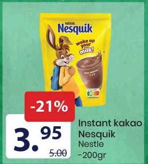 Instant kakao Nesquik