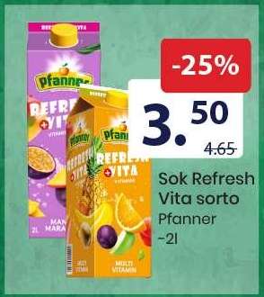 Sok Refresh Vita sorto