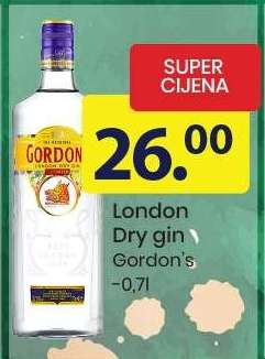 London dry gin Gordon's