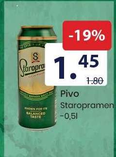 Pivo Staropramen