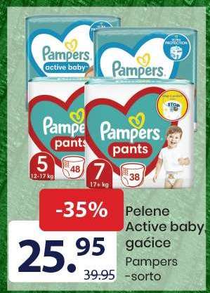 Pelene Active baby gaćice