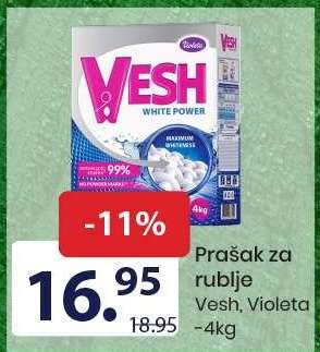Prašak za rublje Vesh Violeta