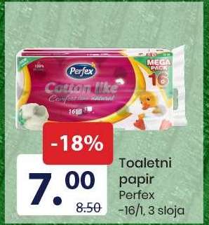 Toaletni papir Perfex