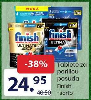 Tablete za perilicu posuđa Finish