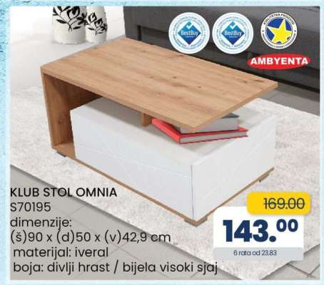 KLUB STOL OMNIA S70195