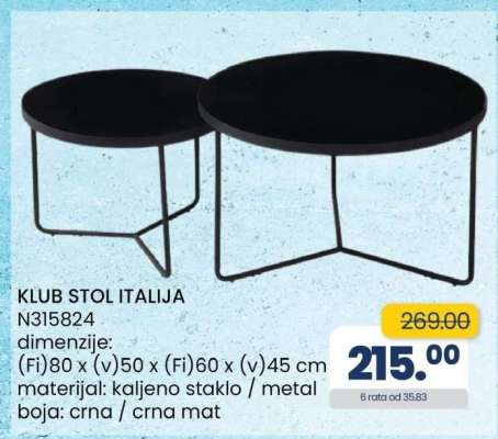 KLUB STOL ITALIJA