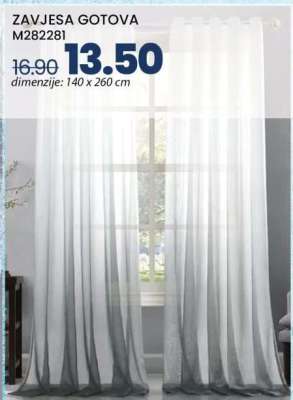ZAVJESA GOTOVA