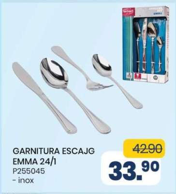 GARNITURA ESCAJG EMMA 24/1