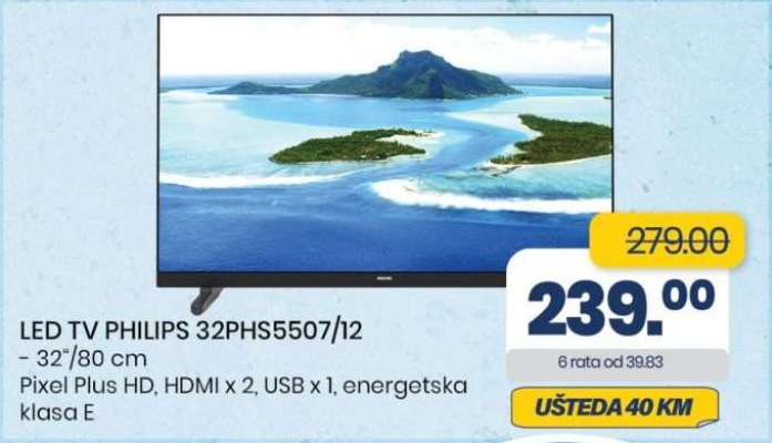 LED TV PHILIPS 32PHS5507/12