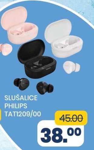 SLUŠALICE PHILIPS TAT1209/00