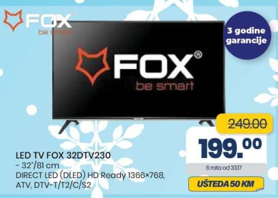 LED TV FOX 32DTV230