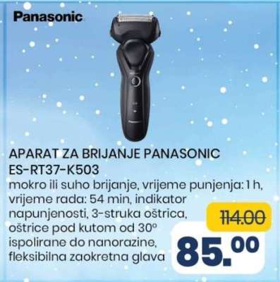 APARAT ZA BRIJANJE PANASONIC ES-RT37-K503