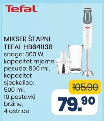 MIKSER ŠTAPNI TEFAL HB641138