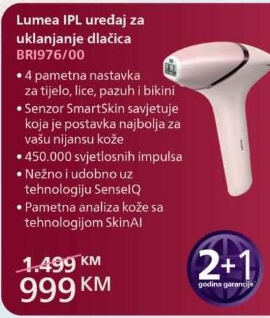 Lumea IPL uređaj za uklanjanje dlačica BRI976/00