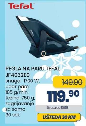 PEGLA NA PARU TEFAL JF4032E0
