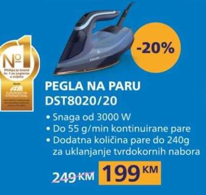 Pegla na paru DST8020/20