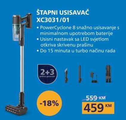 Štapni usisavač XC3031/01