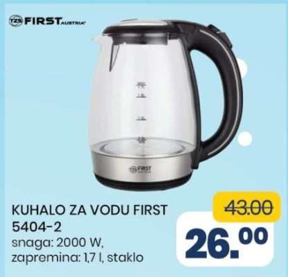 KUHALO ZA VODU FIRST 5404-2