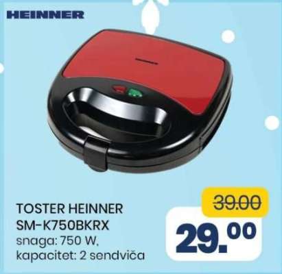 TOSTER HEINNER SM-K750BKRX