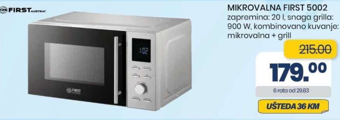 MIKROVALNA FIRST 5002
