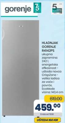 HLADNJAK GORENJE R4142PS