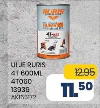 ULJE RURIS 4T 600ML