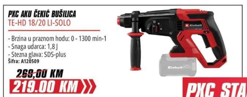 PXC AKU ČEKIĆ BUŠILICA