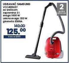 USISAVAČ SAMSUNG VCC4335S37