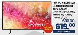 LED TV SAMSUNG UE43RU7172UXXH
