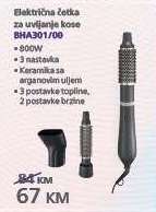 Električna četka za uvijanje kose BHA301/00