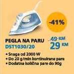 Pegla na paru DST1030/20