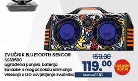 ZVUČNIK BLUETOOTH SENCOR SSS3600