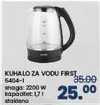 KUHALO ZA VODU FIRST