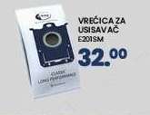 Vrećica za usisavač E201SM
