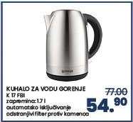 KUHALO ZA VODU GORENJE