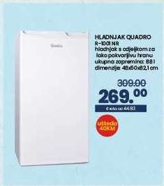 HLADNJAK QUADRO R-10101 NR