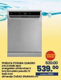 PERILICA POSUĐA QUADRO DW IO 6065 INOX